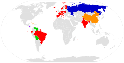World Map of Edward Snowden's asylum applications.svg