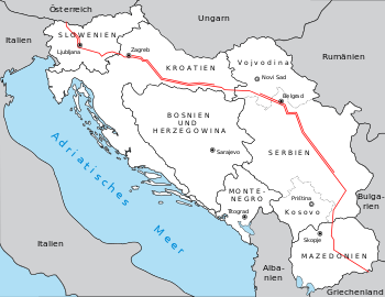 SFR Yugoslavia autoput de.svg